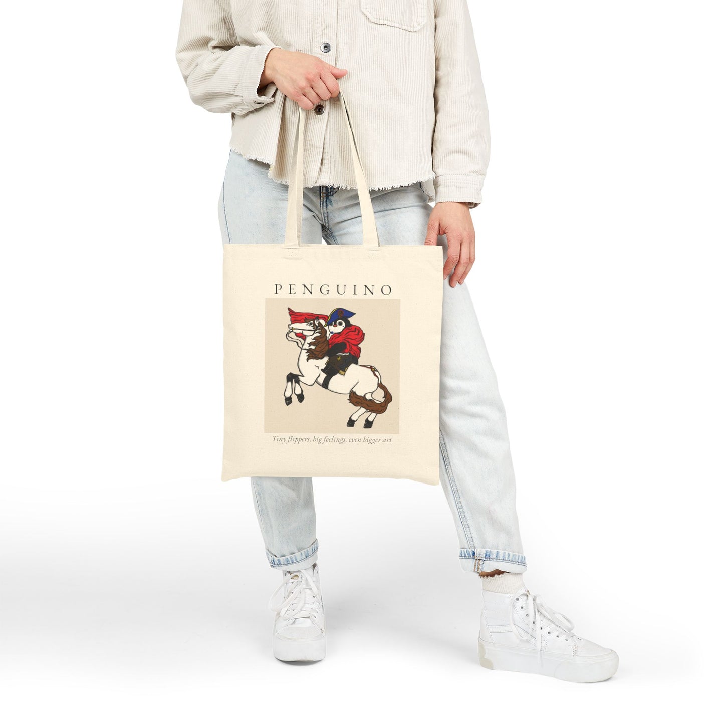 Napoleon Penguin-arte Tote Bag
