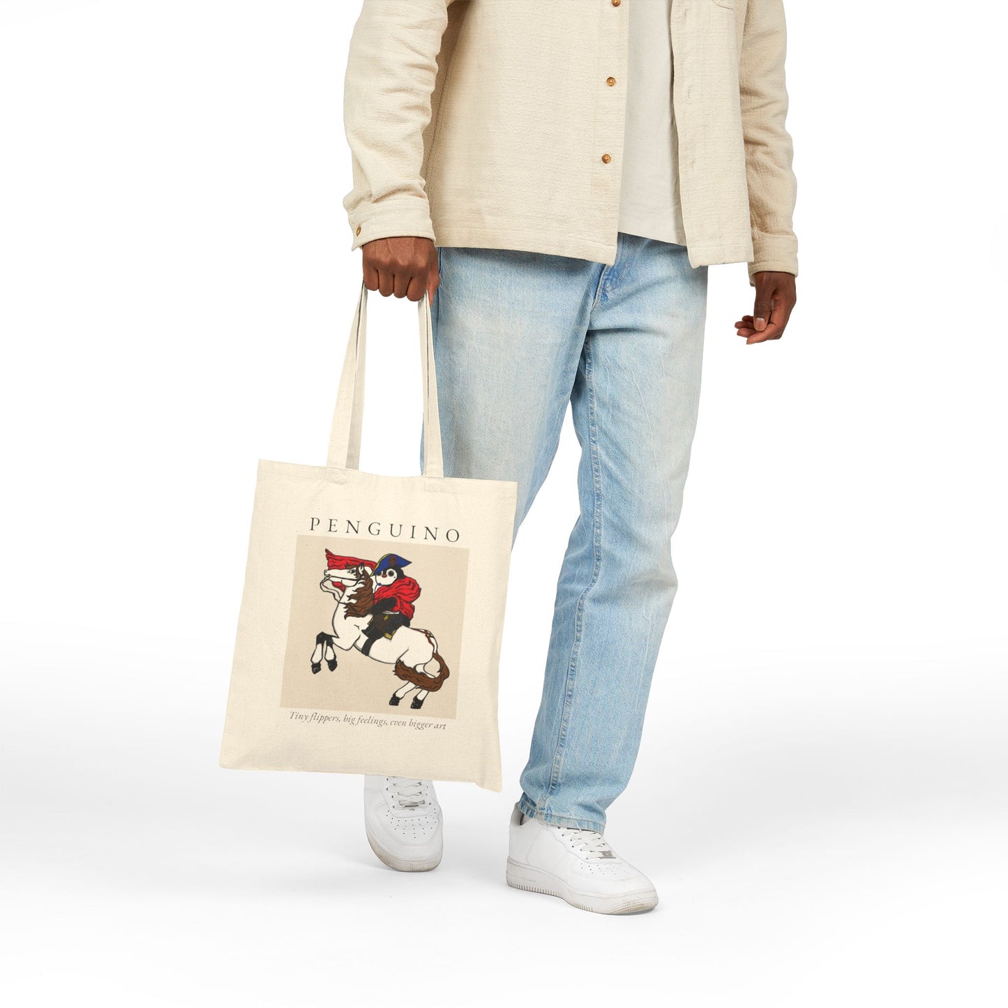 Napoleon Penguin-arte Tote Bag