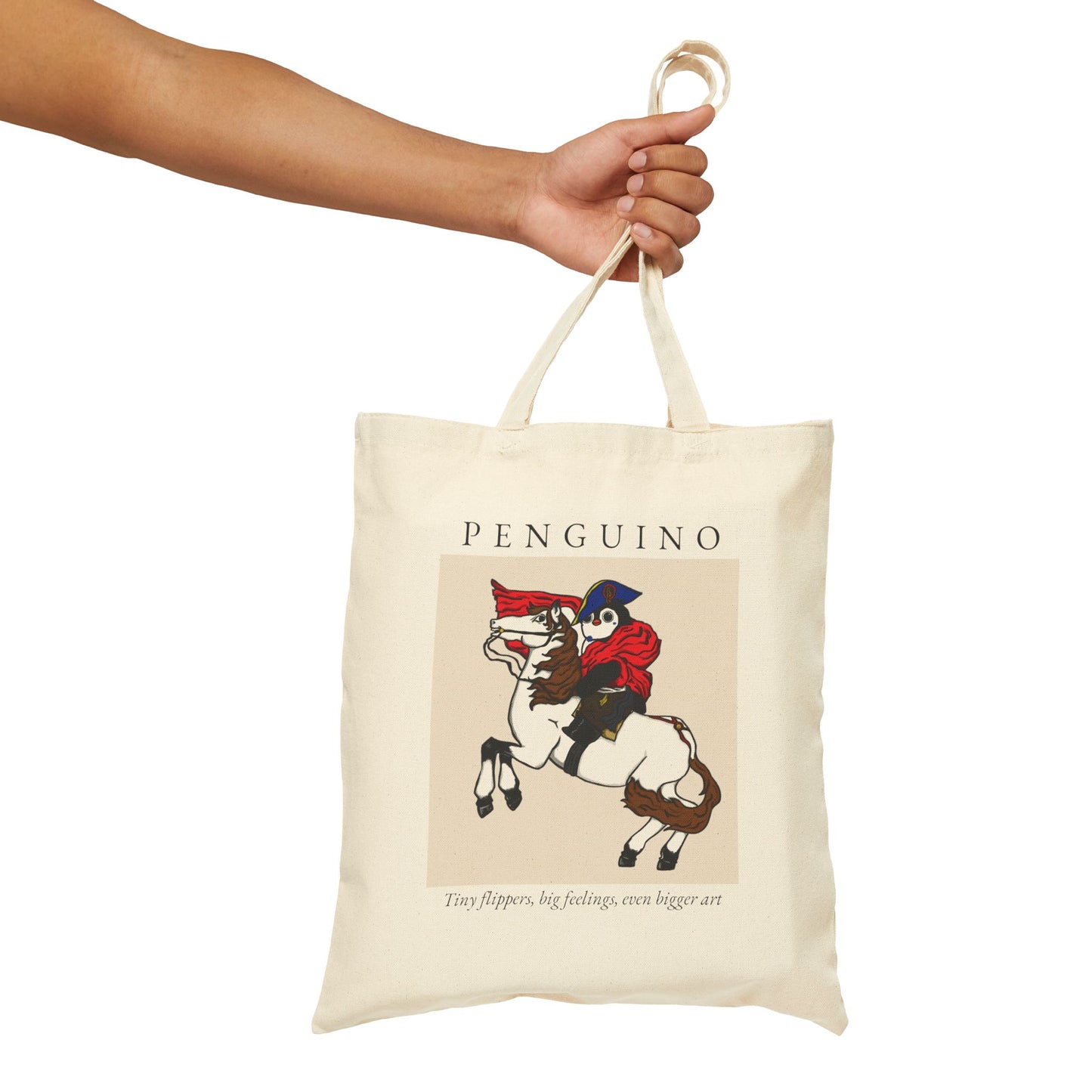 Napoleon Penguin-arte Tote Bag