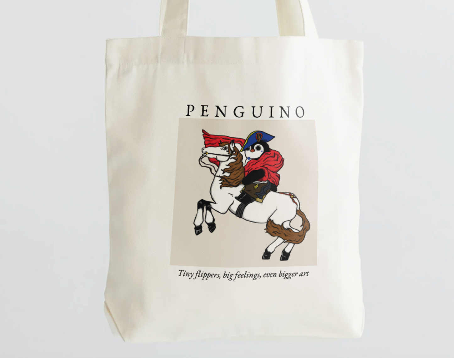 Napoleon Penguin-arte Tote Bag