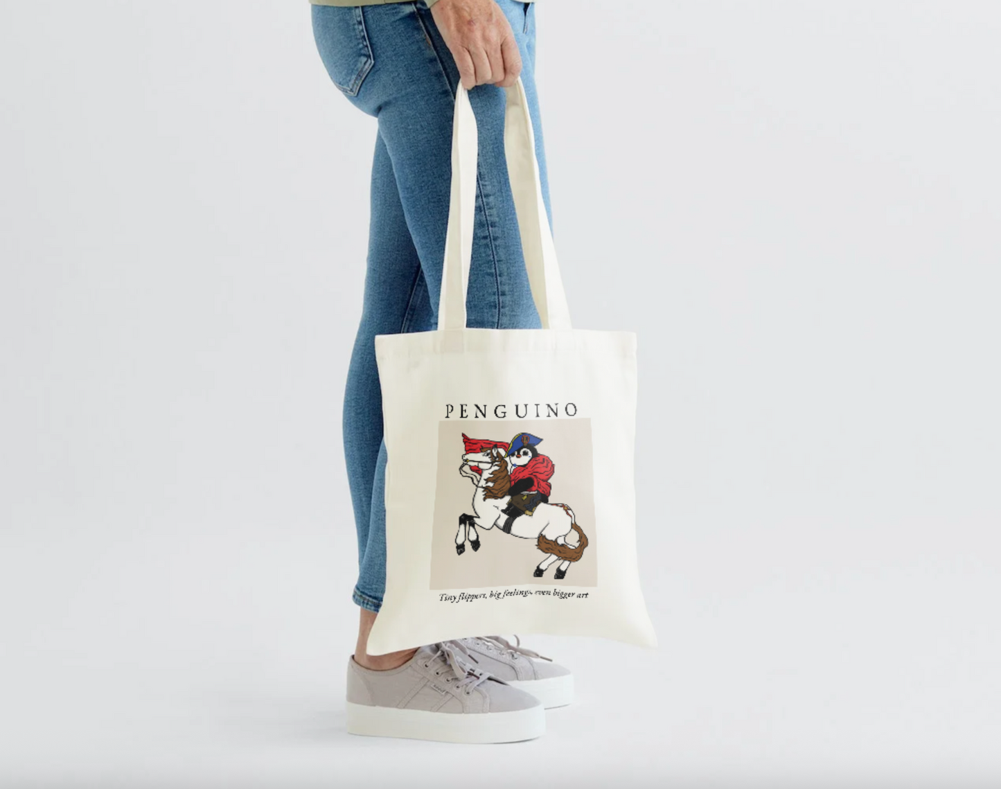 Napoleon Penguin-arte Tote Bag