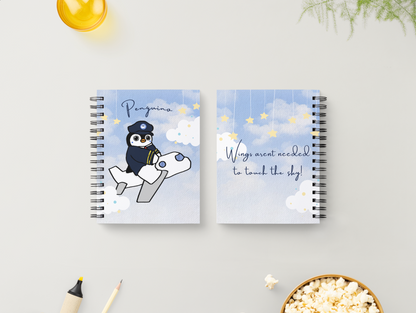 Penguino's Notebook - "Into the Sky!" edition
