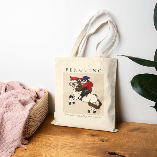 Napoleon Penguin-arte Tote Bag