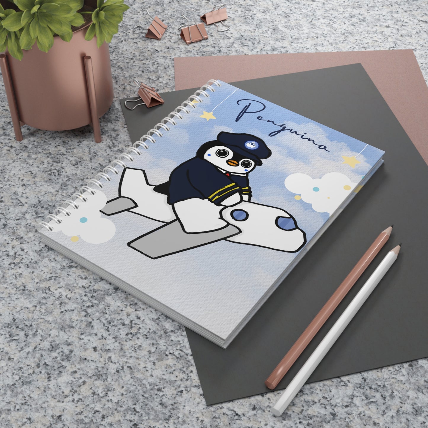 Penguino's Notebook - "Into the Sky!" edition