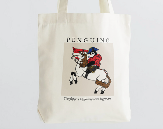 Napoleon Penguin-arte Tote Bag