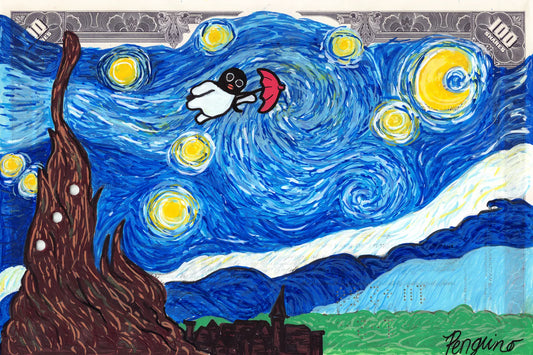 Starry Night's Heavy Wind