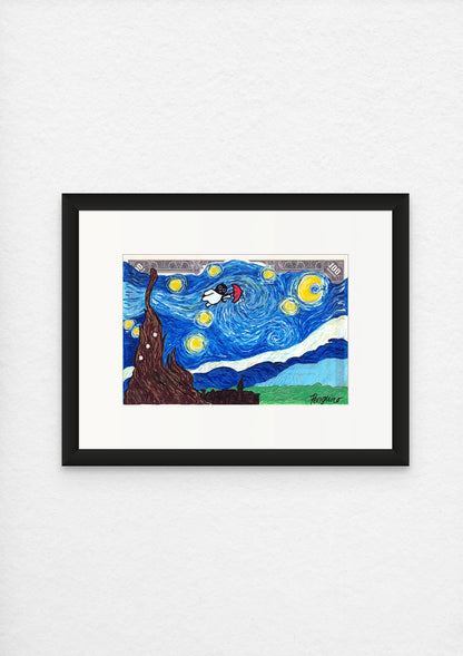 Starry Night's Heavy Wind