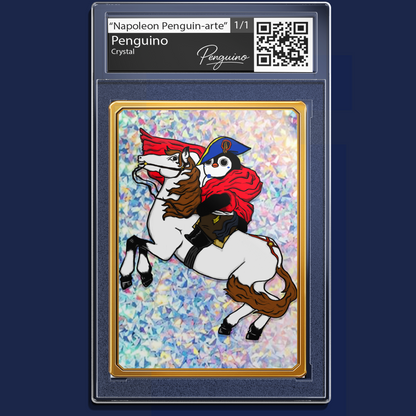 Penguino Napoleon Art Card